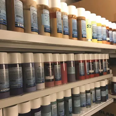 Airbruhsfarben / l'air comprimé